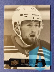 2021-22 UD Series 1 Portraits #P-6 Alexis Lafreniere - New York Rangers